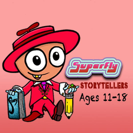 DC Superfly Storytellers (February '24 Package) 4 Classes- Story Projects: The Bat Girl and Bat Guy Diaries