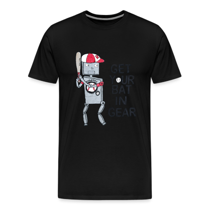 Elijah W's "Get Your Bat In Gear" T-Shirt - black