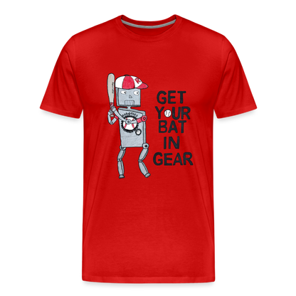 Elijah W's "Get Your Bat In Gear" T-Shirt - red