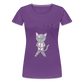 Maria's Cat Boba T-Shirt - purple
