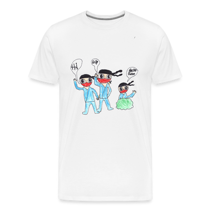 Brody's Ninja Yo! T-Shirt - white