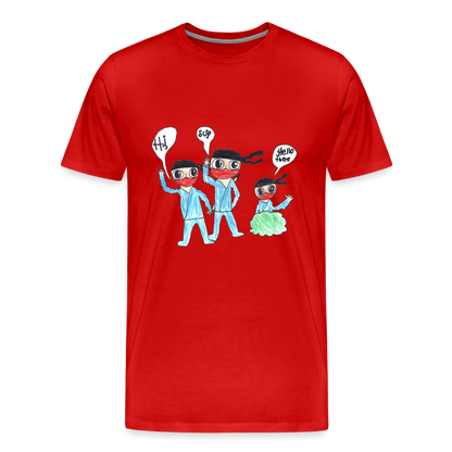 Brody's Ninja Yo! T-Shirt - red