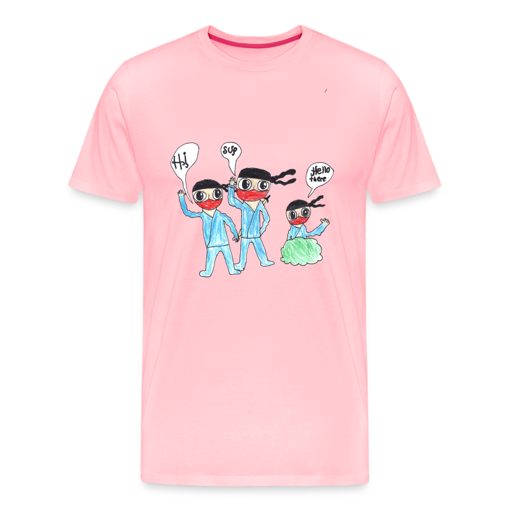 Brody's Ninja Yo! T-Shirt - pink