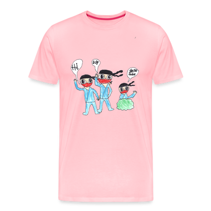 Brody's Ninja Yo! T-Shirt - pink