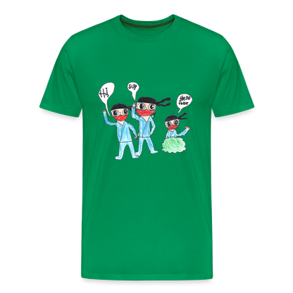 Brody's Ninja Yo! T-Shirt - kelly green