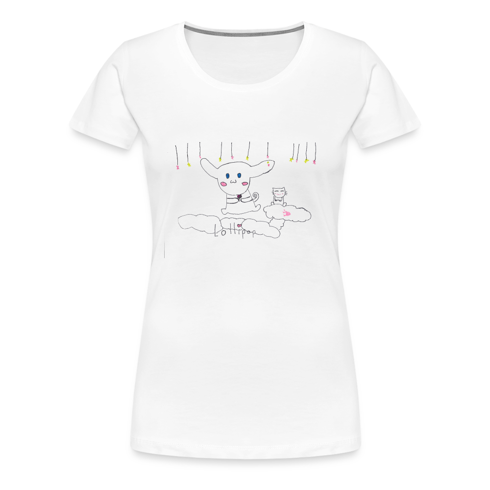 Caroline's Lollipop T-Shirt - white