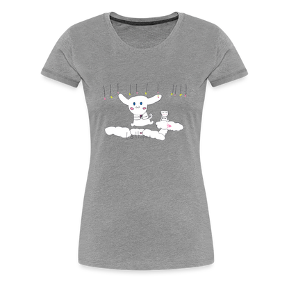 Caroline's Lollipop T-Shirt - heather gray