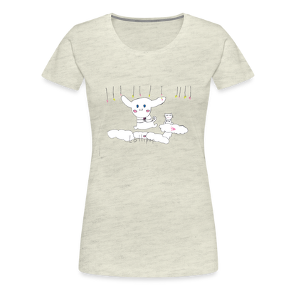 Caroline's Lollipop T-Shirt - heather oatmeal