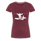 Caroline's Lollipop T-Shirt - heather burgundy