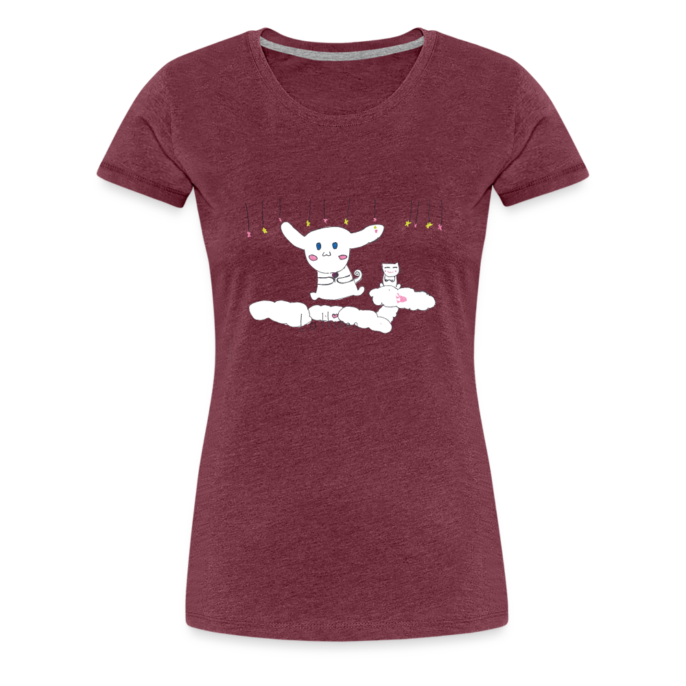 Caroline's Lollipop T-Shirt - heather burgundy