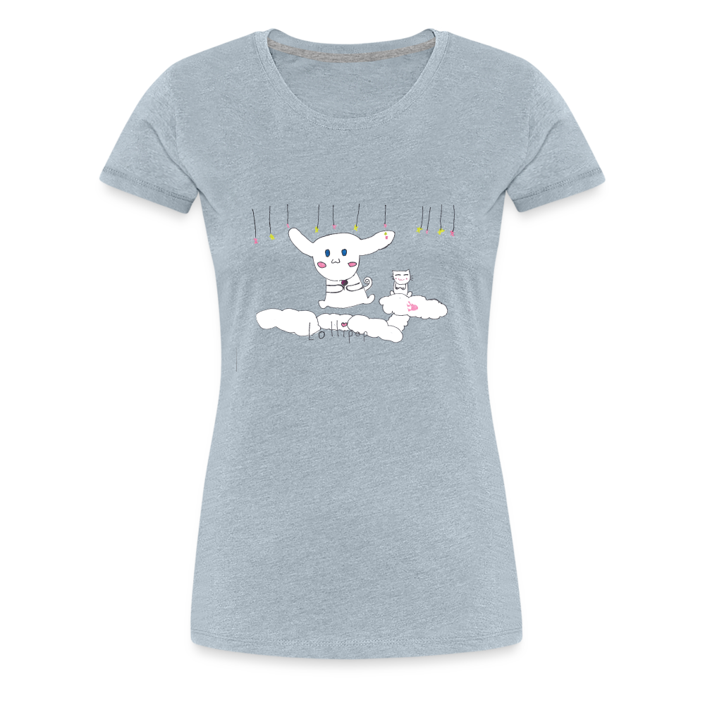 Caroline's Lollipop T-Shirt - heather ice blue