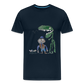 Elijah's Dino Dinner T-Shirt - deep navy