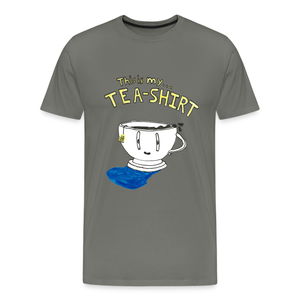 Nehemiah's Tea-Shirt - asphalt gray
