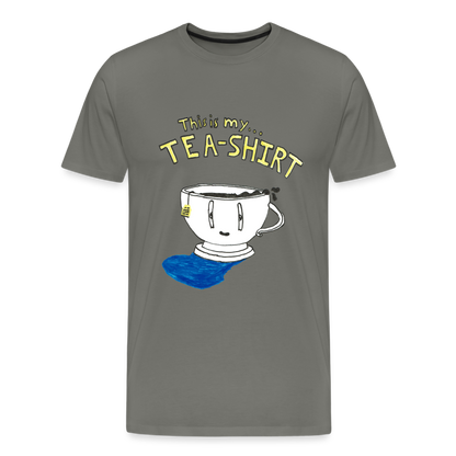 Nehemiah's Tea-Shirt - asphalt gray