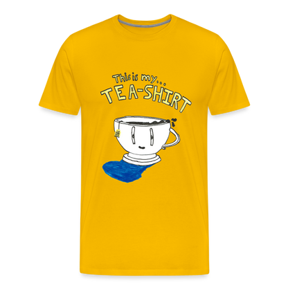 Nehemiah's Tea-Shirt - sun yellow