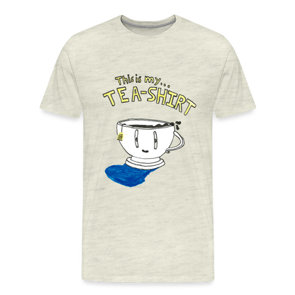 Nehemiah's Tea-Shirt - heather oatmeal