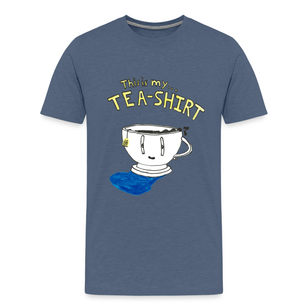 Nehemiah's Tea-Shirt - heather blue