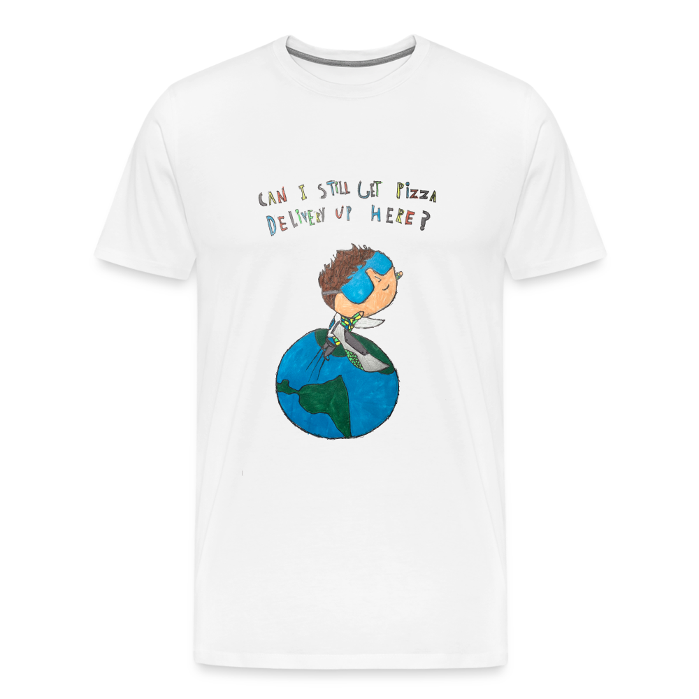 Hudson's Super Hero Dilemma T-Shirt - white
