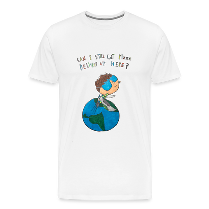 Hudson's Super Hero Dilemma T-Shirt - white
