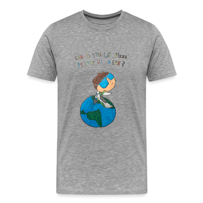 Hudson's Super Hero Dilemma T-Shirt - heather gray