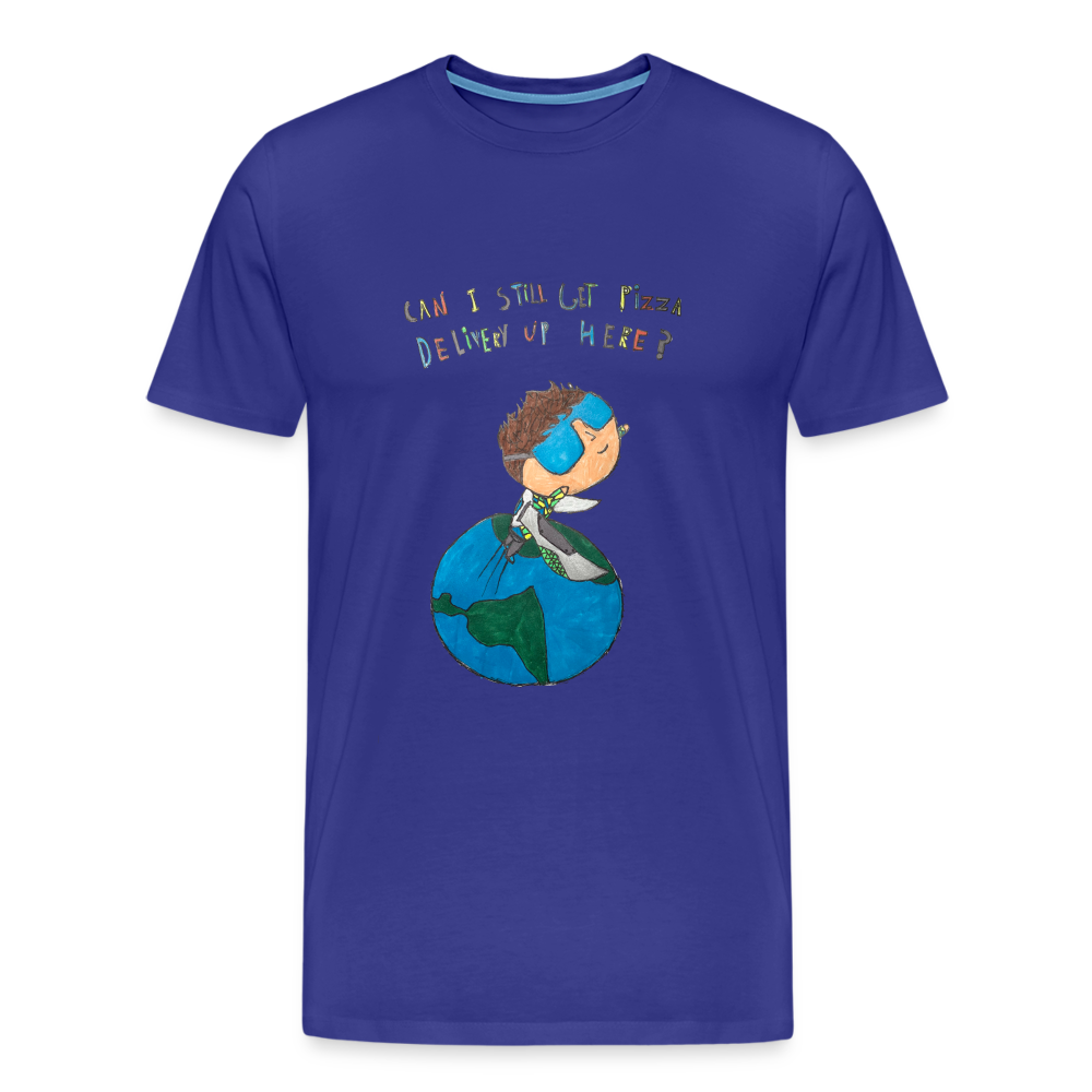 Hudson's Super Hero Dilemma T-Shirt - royal blue