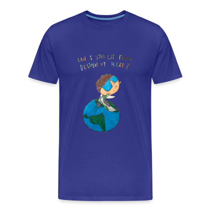 Hudson's Super Hero Dilemma T-Shirt - royal blue