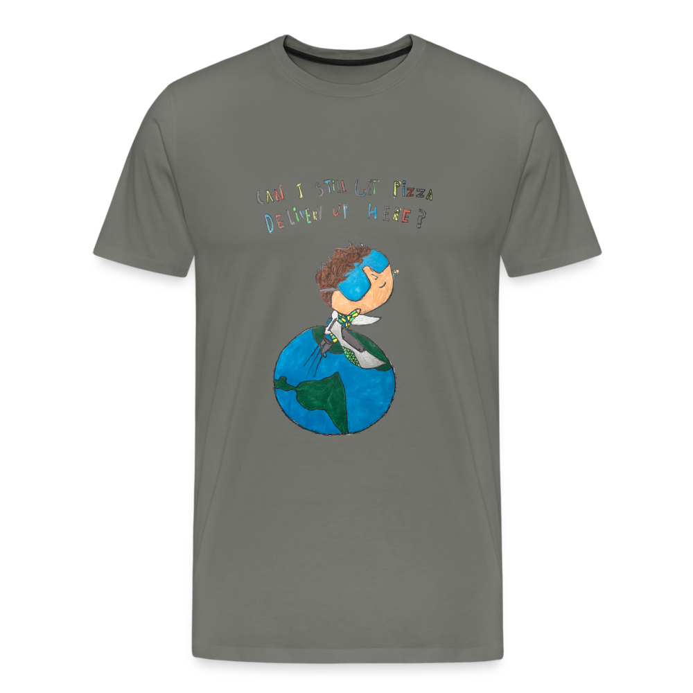 Hudson's Super Hero Dilemma T-Shirt - asphalt gray