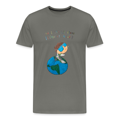 Hudson's Super Hero Dilemma T-Shirt - asphalt gray