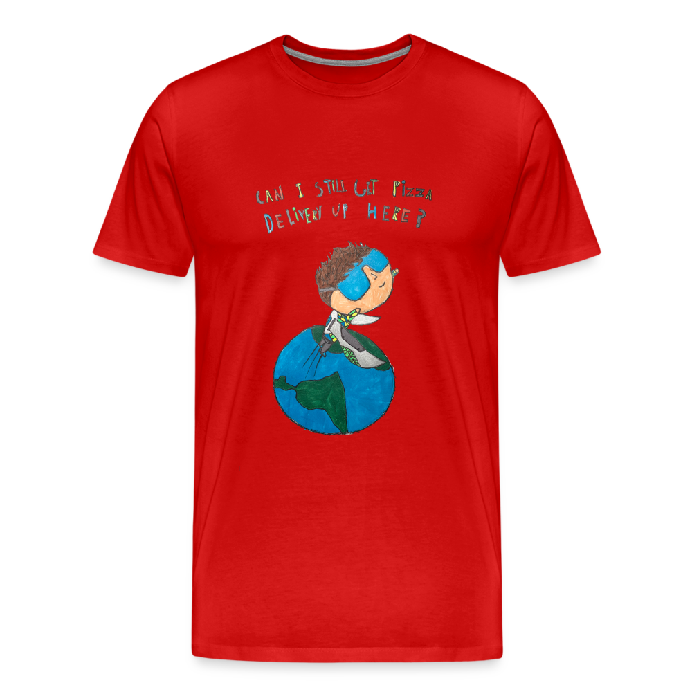 Hudson's Super Hero Dilemma T-Shirt - red