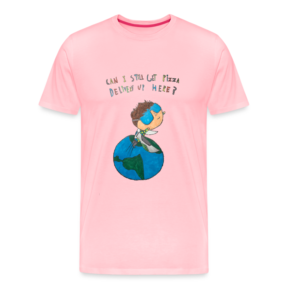 Hudson's Super Hero Dilemma T-Shirt - pink