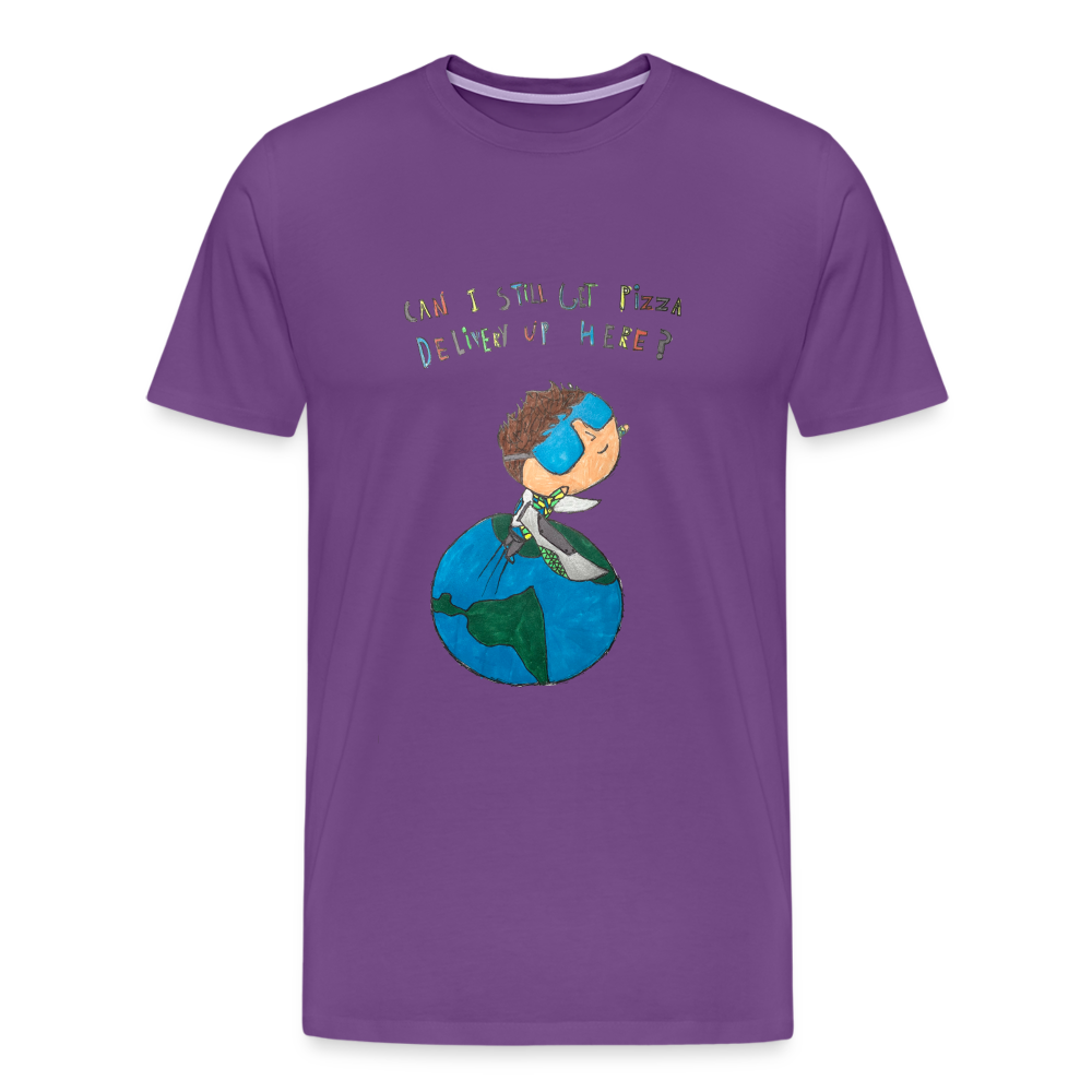 Hudson's Super Hero Dilemma T-Shirt - purple