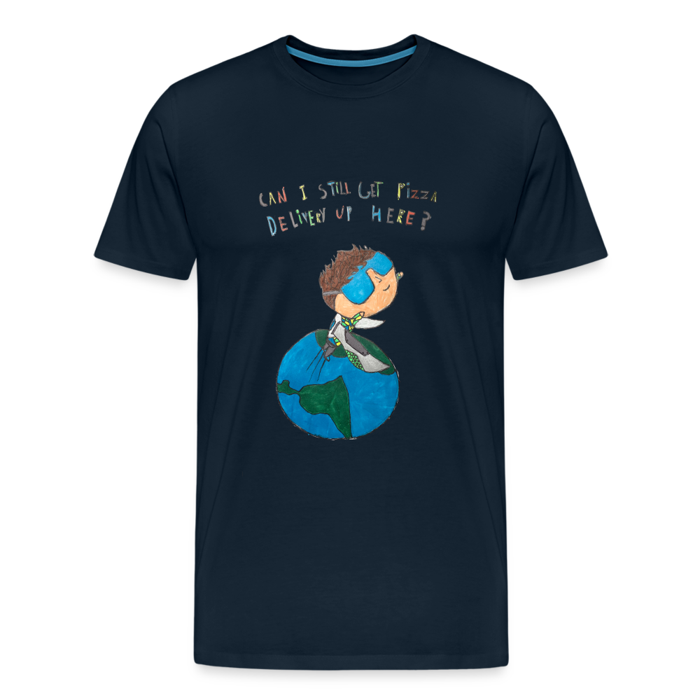 Hudson's Super Hero Dilemma T-Shirt - deep navy