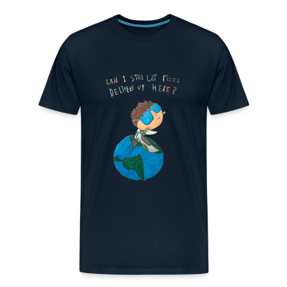 Hudson's Super Hero Dilemma T-Shirt - deep navy