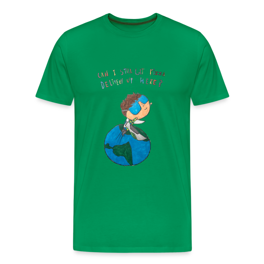Hudson's Super Hero Dilemma T-Shirt - kelly green