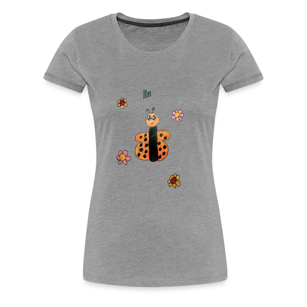 Liliana's Butterfly Hi T-Shirt - heather gray