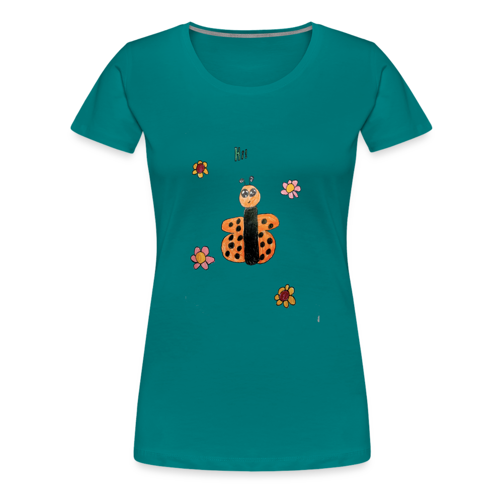 Liliana's Butterfly Hi T-Shirt - teal