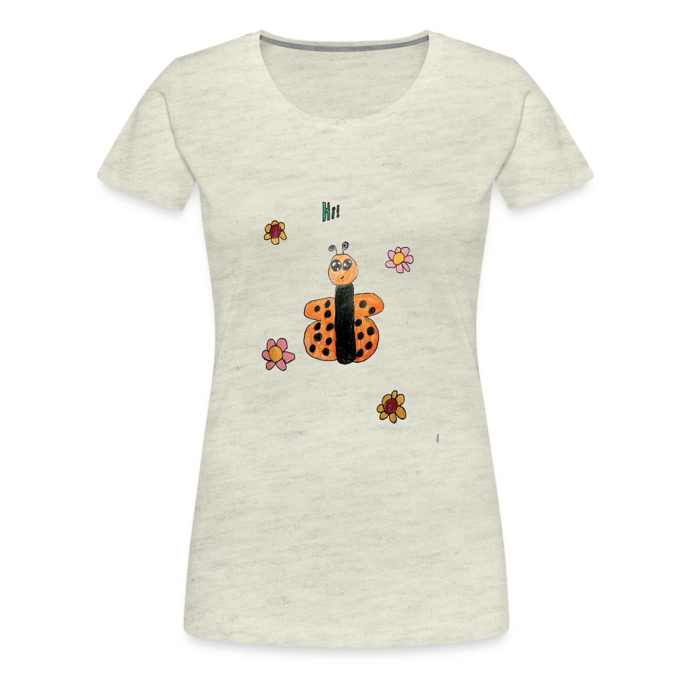 Liliana's Butterfly Hi T-Shirt - heather oatmeal