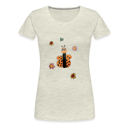 Liliana's Butterfly Hi T-Shirt - heather oatmeal