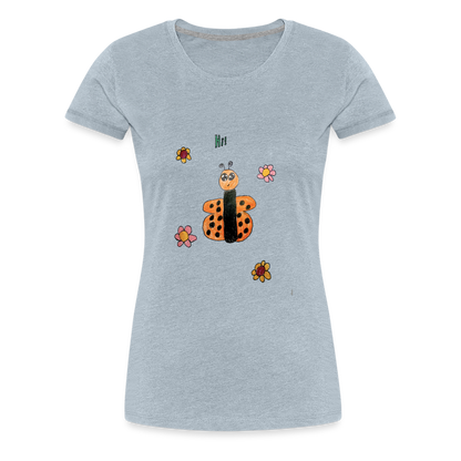 Liliana's Butterfly Hi T-Shirt - heather ice blue