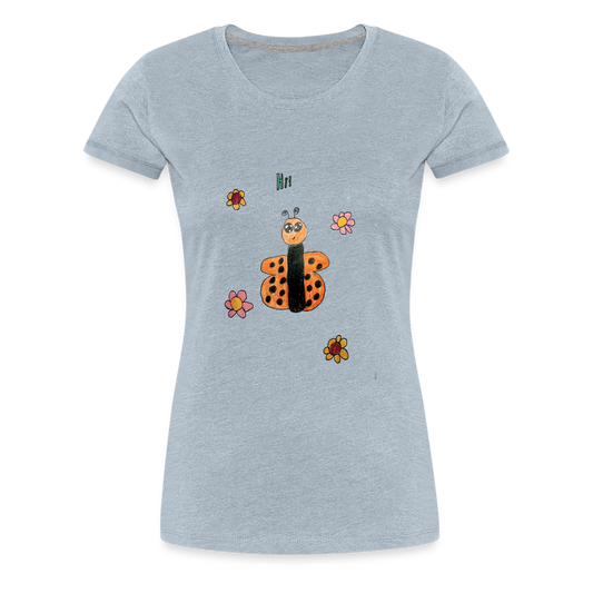 Liliana's Butterfly Hi T-Shirt - heather ice blue