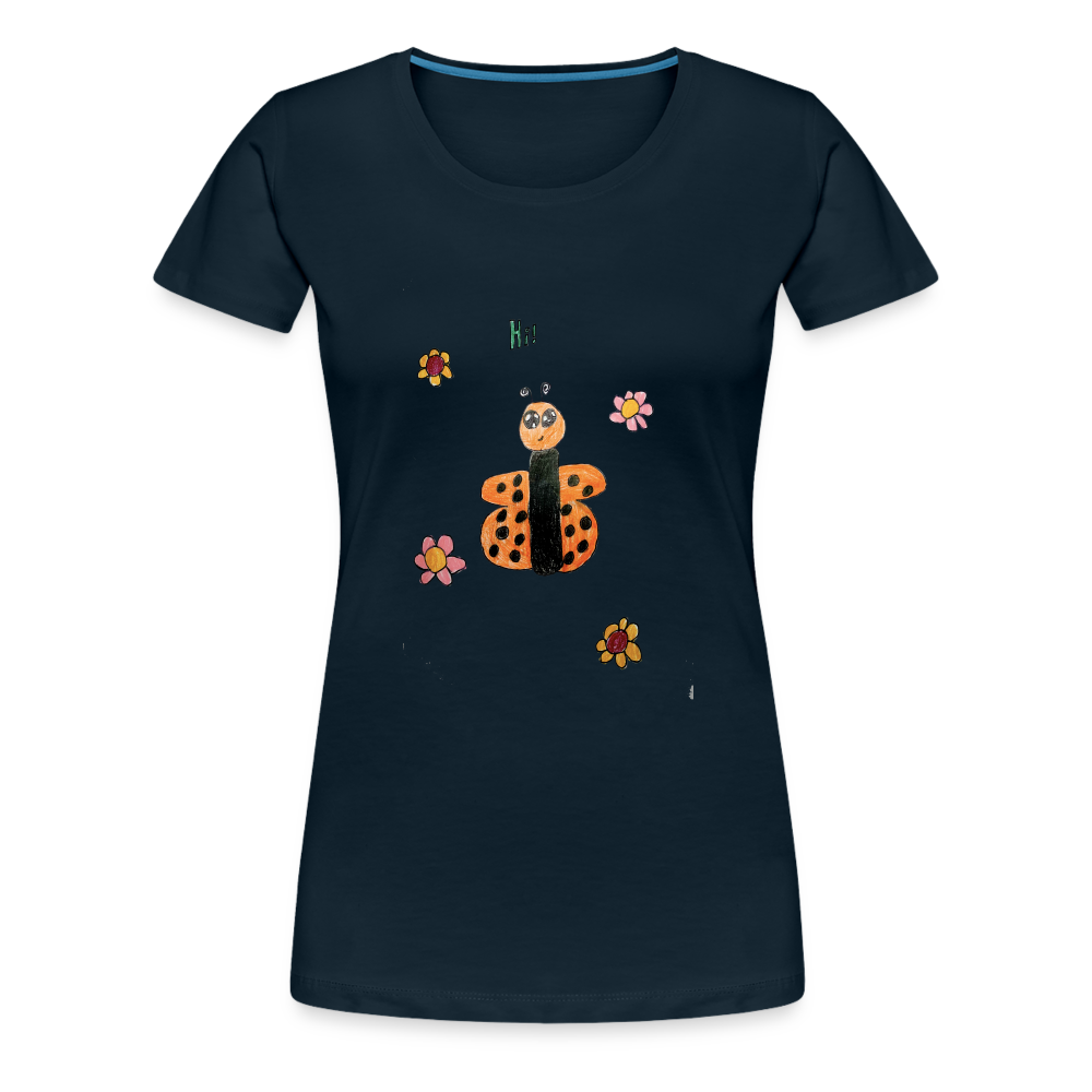 Liliana's Butterfly Hi T-Shirt - deep navy