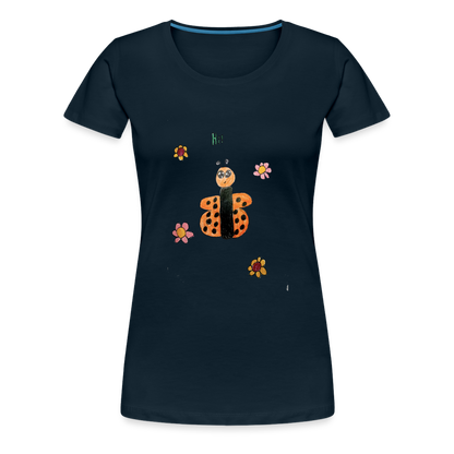 Liliana's Butterfly Hi T-Shirt - deep navy