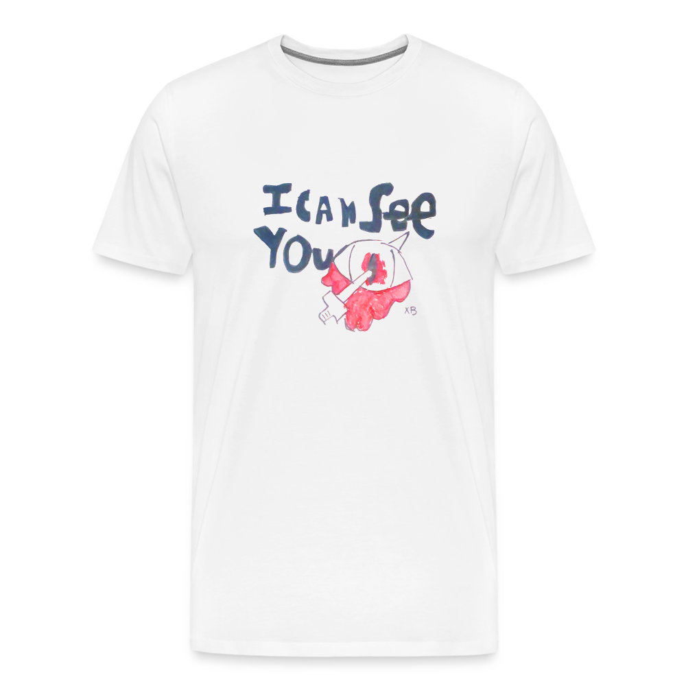 Xavier's I Can See You T-Shirt - white