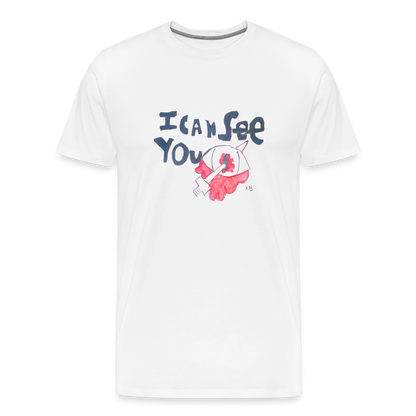 Xavier's I Can See You T-Shirt - white
