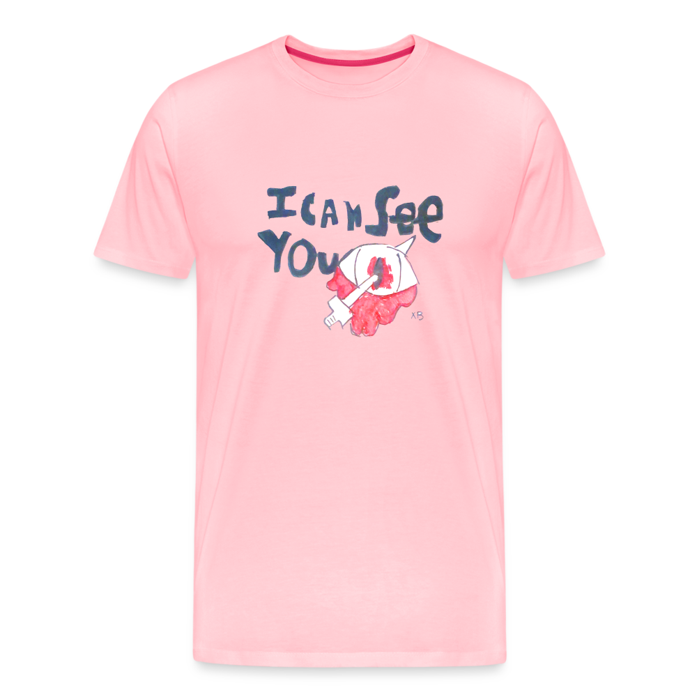 Xavier's I Can See You T-Shirt - pink