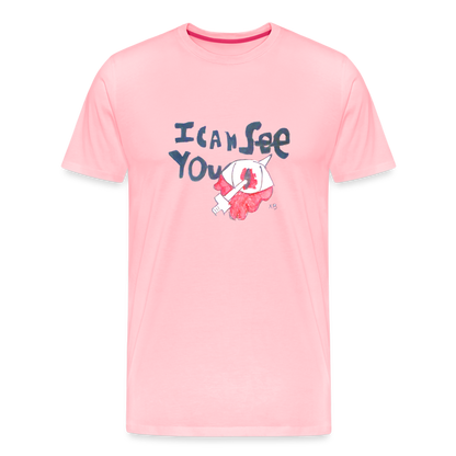 Xavier's I Can See You T-Shirt - pink