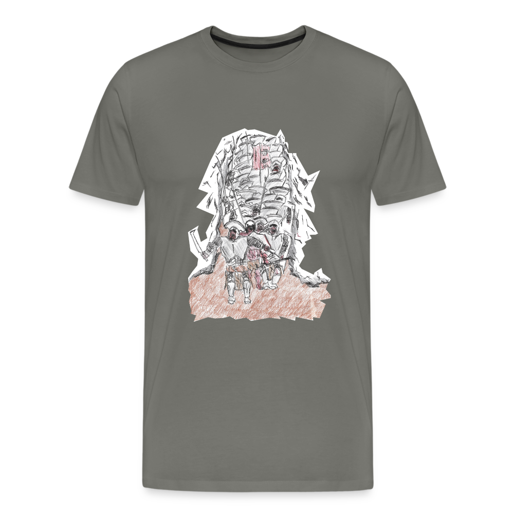 Matthew's Uruks T-Shirt - asphalt gray