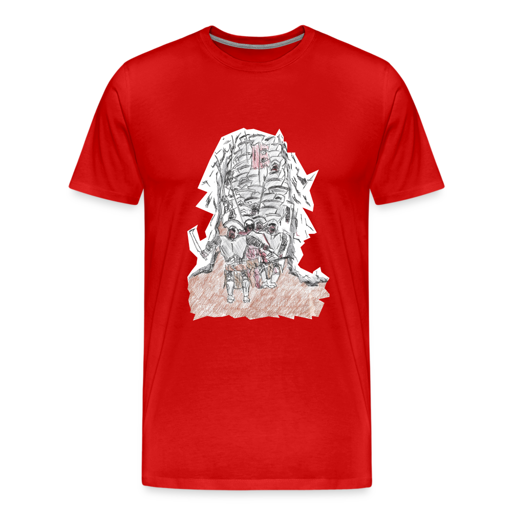 Matthew's Uruks T-Shirt - red