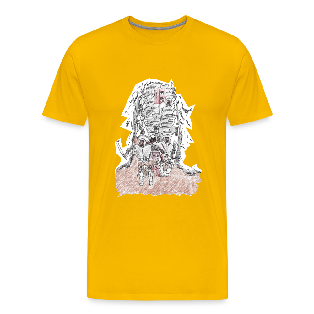 Matthew's Uruks T-Shirt - sun yellow