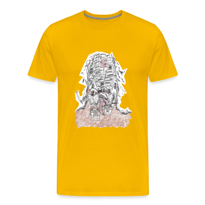 Matthew's Uruks T-Shirt - sun yellow